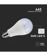 Ampoule LED E27 15W A65 - angle de diffusion de 200 degrés