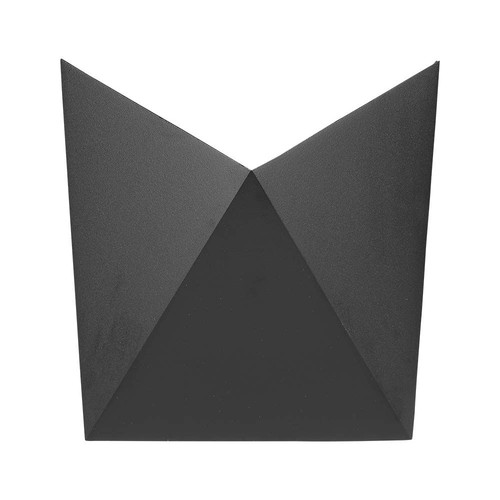 Applique murale LED 5W - IP65, noir, 110lm/W, 17,5x17,5cm, aluminium, source lumineuse incl.