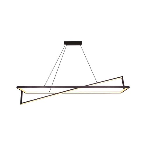Suspension design LED 45W - Dimmable TRIAC, 3000K, noir