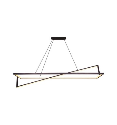 Suspension design LED 45W - Dimmable TRIAC, 3000K, noir