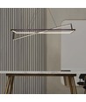 Suspension design LED 45W - Dimmable TRIAC, 3000K, noir
