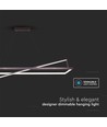 Suspension design LED 45W - Dimmable TRIAC, 3000K, noir