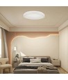 Plafonnier LED designer 18W - Rond, blanc, Ø35cm, 4000K, 1280lm