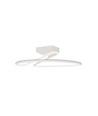 Plafonnier LED designer 24W - Rond, blanc, 2560lm, 4000K, IP20