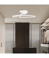 Plafonnier LED designer 24W - Rond, blanc, 2560lm, 4000K, IP20