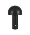 Lampe de table LED rechargeable 3W, noir - 3-en-1 CCT, dimmable, tactile, 5V, batterie 1800mAh