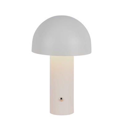 Lampe de table LED - batterie 1800mAh, Ø150x250, 3 en 1, blanc, Hus