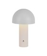 Lampe de table LED - batterie 1800mAh, Ø150x250, 3 en 1, blanc, Hus