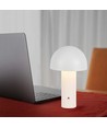 Lampe de table LED - batterie 1800mAh, Ø150x250, 3 en 1, blanc, Hus
