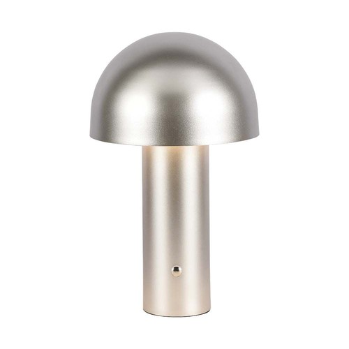 Lampe de table rechargeable V-Tac 3 en 1 - Champagne/Or, IP20, tactile dimmable
