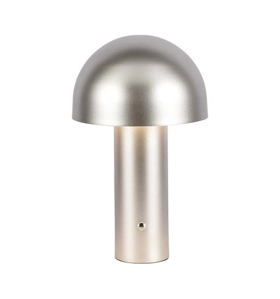 Lampe de table rechargeable V-Tac 3 en 1 - Champagne/Or, IP20, tactile dimmable