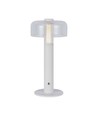 Lampe de table LED 1W avec batterie, blanc - Rechargeable, 3000K, tactile dimmable, DC 5V