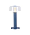Lampe de table LED rechargeable 1W - Violet, dimmable, 3000K, chargement USB, hauteur 30cm