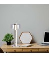 Lampe de table LED rechargeable 1W, champagne gold - Tactile dimmable, USB-C, 3000K, 1800mAh, hauteur 30cm
