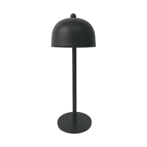 Lampe de table rechargeable V-Tac 3 en 1 - CCT, noire, IP20, dimmable tactile