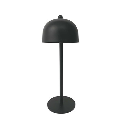 Lampe de table rechargeable V-Tac 3 en 1 - CCT, noire, IP20, dimmable tactile