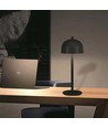 Lampe de table rechargeable V-Tac 3 en 1 - CCT, noire, IP20, dimmable tactile