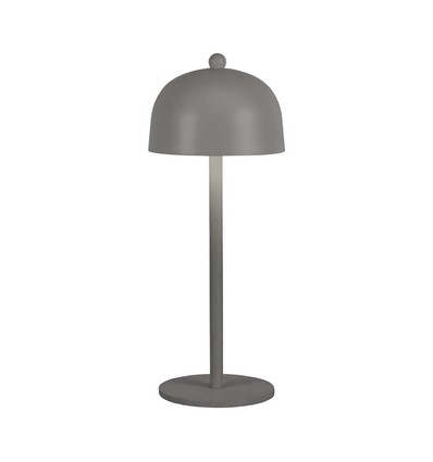 Lampe de table rechargeable V-Tac 3 en 1 - CCT, gris, IP20, tactile dimmable