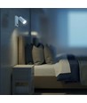 Applique murale GU10 avec interrupteur - Blanc, aluminium, sans source lumineuse