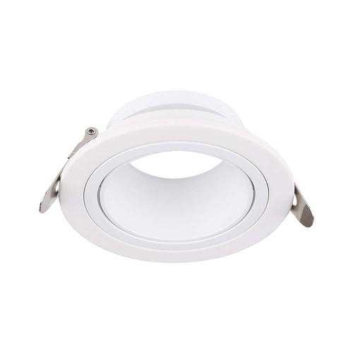 Spot encastrable GU10 Profond - Rond, blanc, Ø8,75cm, design profond, anti-éblouissement