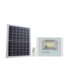 Projecteur LED solaire 60W - 1650lm, IP65, avec panneau solaire et télécommande, extérieur
