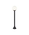 Lampe de jardin noire - 97cm, IP44 extérieur, noir mat, douille E27, sans source lumineuse
