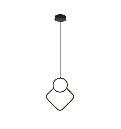 Suspension design 12W en métal - L280 x H1800mm, 1300lm, source incluse