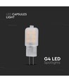 Ampoule LED G4 1,1W, 12V - Samsung LED chip, 100lm, 300°, plastique, garantie 5 ans