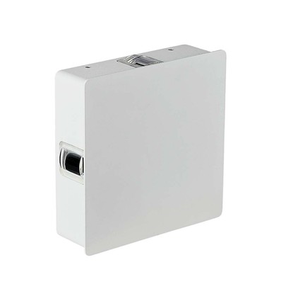 Applique murale LED carrée 4W - IP65, blanc, 4000K, 428lm