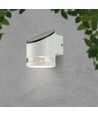 Applique murale solaire 1W avec détecteur - 3000K, IP54, détecteur de mouvement, blanc chaud