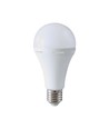 Ampoule de secours LED E27 15W avec batterie - A90, 4000K, 3,5-4,5 heures d'autonomie, utilisable comme lampe de poche