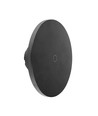 Applique murale LED ronde 12W, noire - CCT, dimmable, IP65, 1200lm, source lumineuse incl.