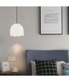 Suspension LED Ø100 - 3000K, blanc chaud, boîtier