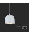 Suspension LED Ø100 - 3000K, blanc chaud, boîtier