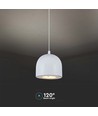 Suspension LED Ø100 - 3000K, blanc chaud, boîtier