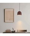 Suspension LED design 8,5W - Ø100mm, marron, 3000K, 850lm, IP20
