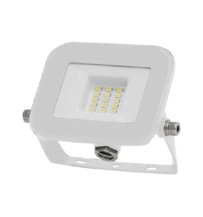 Projecteur LED 10W, blanc - Samsung LED chip, IP65, design ultra-fin, 3000K, extérieur