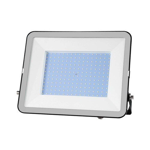 Projecteur LED 200W, Samsung LED chip - 185lm/W, IP65, 6500K, noir, garantie 5 ans