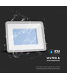 Projecteur LED 200W, Samsung LED chip - 185lm/W, IP65, 6500K, noir, garantie 5 ans