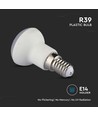 Ampoule 2,9W - R39, plastique, puce Samsung, 3000K