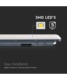 Armature LED étanche complète 150cm 48W - IP65, 6500K