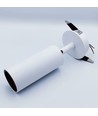 Spot encastrable 12W Ø5,2cm dimmable RA90 - Découpe : Ø5,5 cm, Dimensions : Ø5,2 cm, Blanc