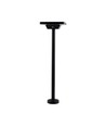 Spot de jardin solaire LED 2W avec piquet - IP65, 3-en-1 CCT, noir, détecteur de mouvement, pied en aluminium