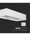 Applique solaire LED 6W avec détecteur - 900lm, IP65, blanc, 4000K, batterie incl.