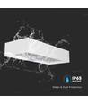 Applique solaire LED 6W avec détecteur - 900lm, IP65, blanc, 4000K, batterie incl.