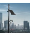 Projecteur LED Solara 30W solaire - IP65, détecteur PIR, 6400K, noir, batterie LiFePO4