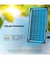 Projecteur LED Solara 30W solaire - IP65, détecteur PIR, 6400K, noir, batterie LiFePO4