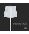 4W - LED, Lampe de table, 3 en 1, Blanc