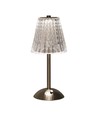 Lampe de table LED rechargeable 2,4W - Tactile dimmable, 3-en-1 CCT, USB-C, Nickel Sand
