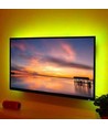 Ruban LED RGB USB 1m pour TV et PC - Avec contrôleur et télécommande, 60 LED par mètre